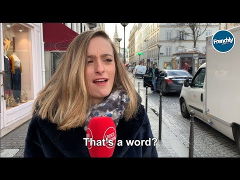 Des français tentent l'accent anglais sur des mots difficiles