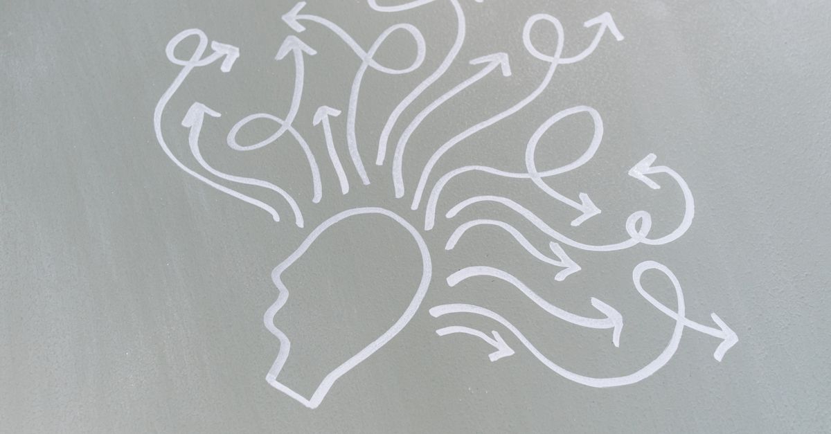 Person, die in einem sozialpsychologischen Experiment wiederholt visuellen Reizen ausgesetzt ist