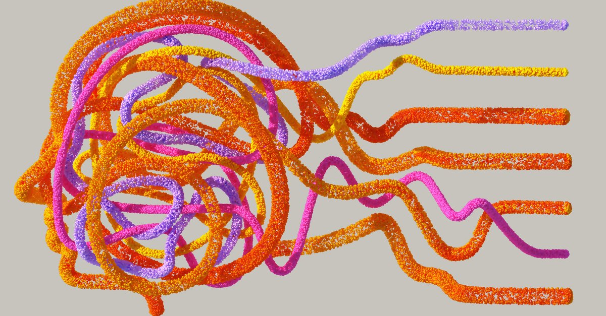 Colorful illustration of sound waves transforming into vivid colors, symbolizing synesthesia