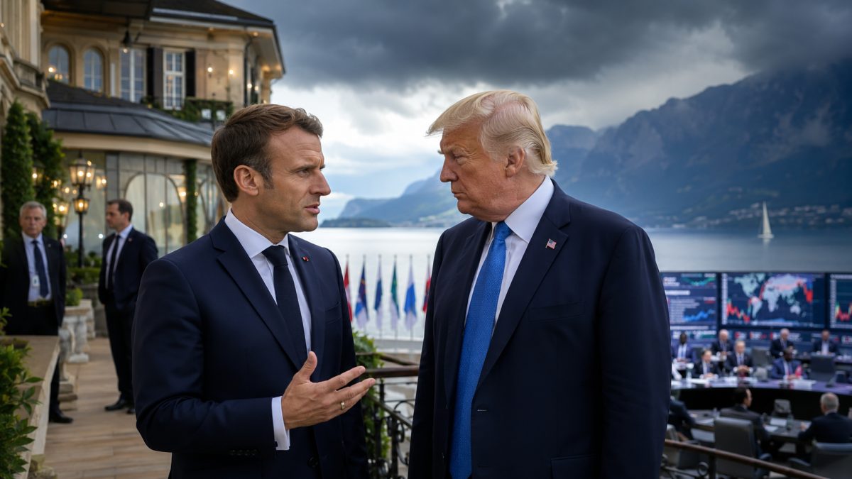 Dirigentes del G7 reunidos en Évian-les-Bains para debatir la geopolítica mundial y la paz internacional